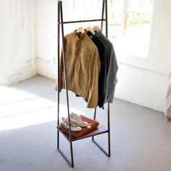 A-Frame Metal Rack with Shelf