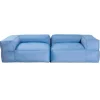 All-Weather Baya Love Seat, Set of 2 - Ocean