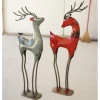 All-Weather Extra-Tall Recycled Metal Deer Decor, Set of 2