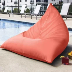 All-Weather Twist Bean Bag Chair - Flamingo