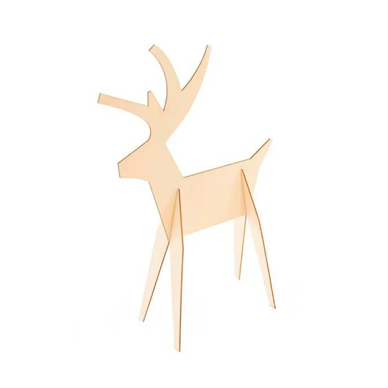 Alpine Wood Reindeer, Medium