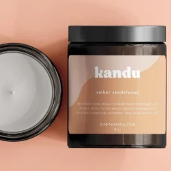 Amber Sandalwood Soy Candle