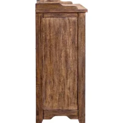 Ardusin Gray Wash Hardwood Storage Cupboard