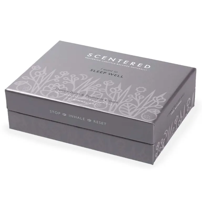 Aromatherapy Balm and Candle Gift Set - Sleep Well