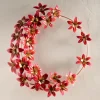 Artisan-Made Amaryllis Wreath