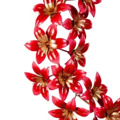 Artisan-Made Amaryllis Wreath
