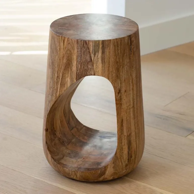 Askew Cut-Out Accent Table