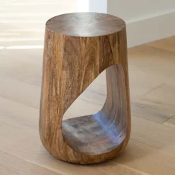 Askew Cut-Out Accent Table