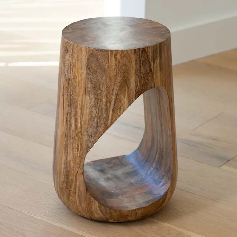 Askew Cut-Out Accent Table