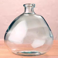 Askew Recycled Glass Balloon Vase, 9