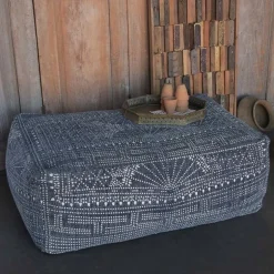 Batik Printed Ottoman