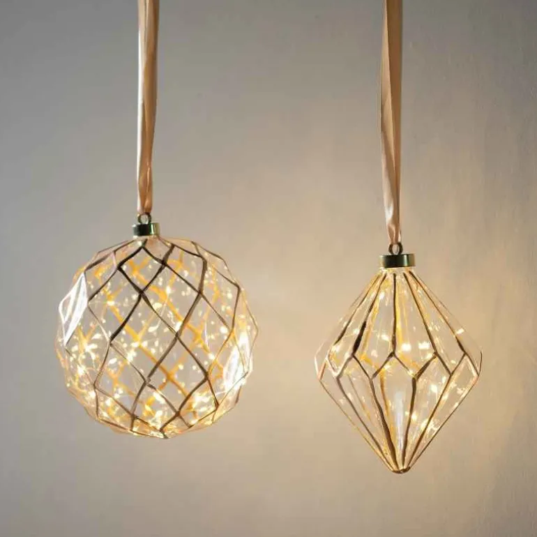 Battery Operated Micro LED Ball Ornament