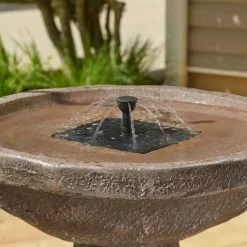 Bedrock IntelliSOLAR Birdbath with Remote