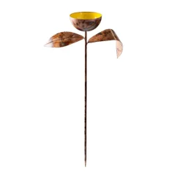 Bee and Butterfly Water Station Cup Stakes, Set of 3