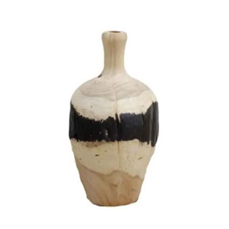 Bitung Teak Vase
