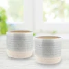 Blue Isle Cachepot Planter, Set of 2