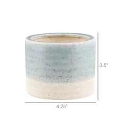 Blue Isle Cachepot Planter, Set of 3