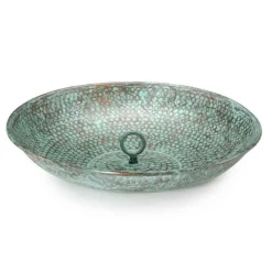 Blue Verde Rain Chain Basin