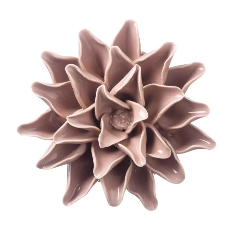 Blush Collection Ceramic Wall Flowers, Set of 3