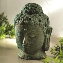 Buddha Head Garden Lantern
