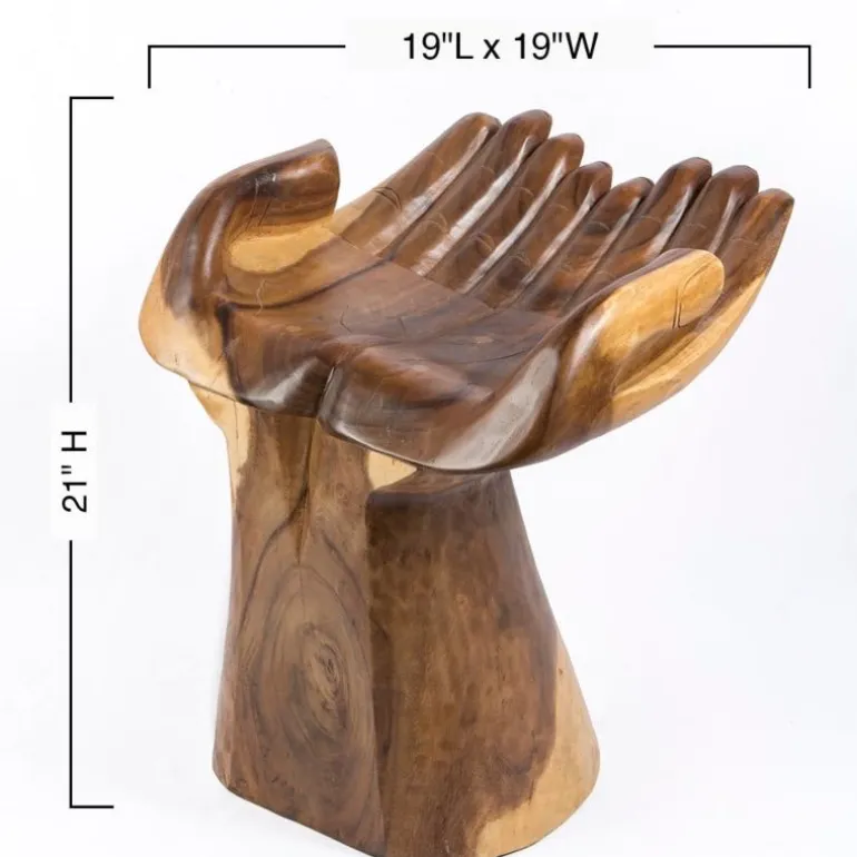 Carved Double Hand Chair