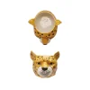 Ceramic Cheetah Head Planter/Bottle Cooler