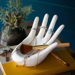 Ceramic Hand Jewelry Dish