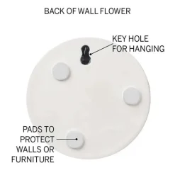 Ceramic Wall Flowers, 10