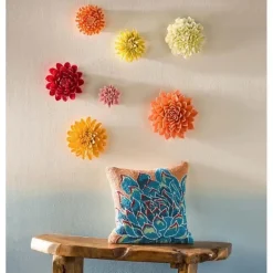 Ceramic Wall Flowers, 10