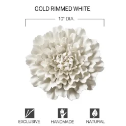 Ceramic Wall Flowers, 10