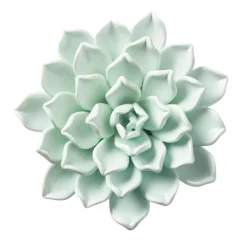 Ceramic Wall Flowers Holiday Collection, Set of 5