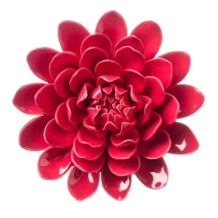 Ceramic Wall Flowers Holiday Collection, Set of 5