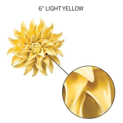 Ceramic Wall Flowers, 6