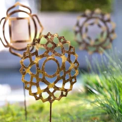 Chakra Symbol Garden and Planter Metal Stake - Unity