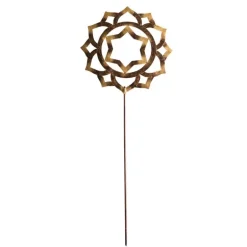 Chakra Symbol Garden and Planter Metal Stake - Loving