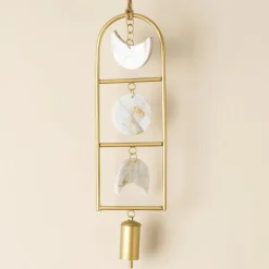Chayana Moon Phase Mother of Pearl Wind Chime