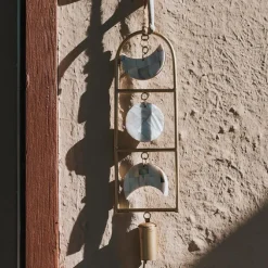 Chayana Moon Phase Mother of Pearl Wind Chime