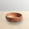 Chiku Teak Wood Bowl, Small