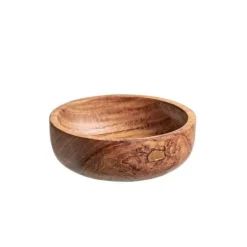 Chiku Teak Wood Bowl, Small