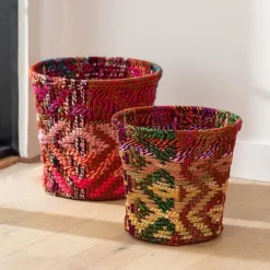 Chindi Baskets, Set of 2