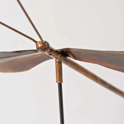 Copper-Finish Dragonfly Garden Stake