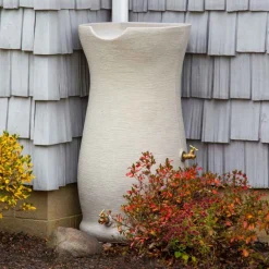Corsican 50 Gallon Rain Barrel - Sandstone