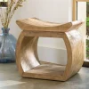 Curvy Zen Accent Stool