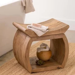 Curvy Zen Accent Stool