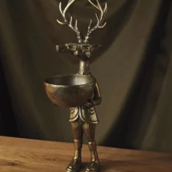 Dapper Deer Bowl Stand