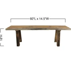 Davis Reclaimed Wood Bench