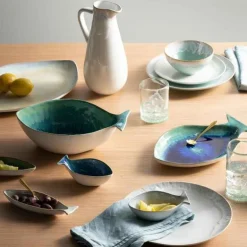 Dori Cavala 8" Serving Dish (blue)