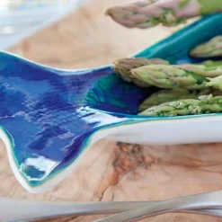 Dori Cavala 17" Serving Dish (blue)