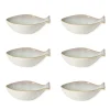 Dori Dourada 6" Bowls, Set of 6 (nacar)