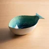 Dori Dourada 12" Serving Bowl (blue)